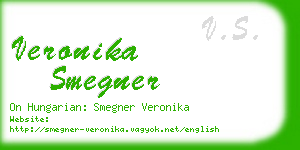 veronika smegner business card